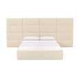 thumbnail image 7 of TOV Furniture Eliana Cream Velvet Queen Bed with Wings, 7 of 7