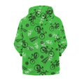 thumbnail image 2 of chaqlin Boys' Fashion Hoodies & Sweatshirts Bicycle Full Zip Hoodie for Boys Girls Long Sleeve Hooded Coat Kids School Jacket with Pocket Size 6-7, 2 of 7