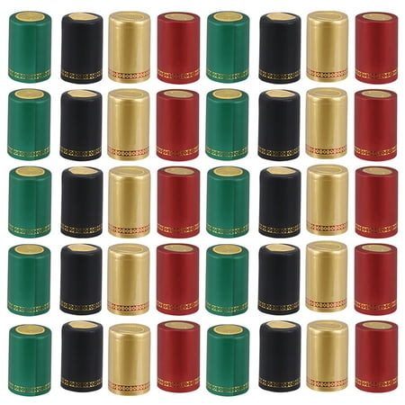 

200pcs 33mm Red Wine Sealed Cover Bottle Heat Shrinkable Bottle Cover