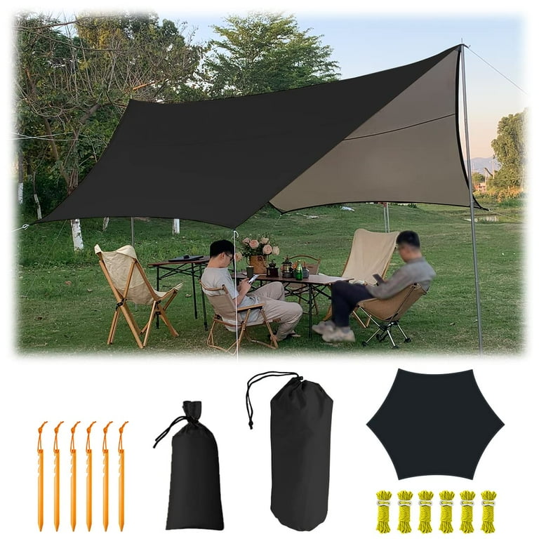 Large tarp clearance shelter