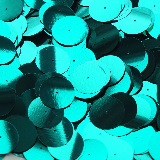Paillettes Métalliques Rondes 20mm avec Trou Central
