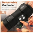 thumbnail image 5 of Heated Wrist Wrap Brace, Wrist Heating Pad with 3 Level Heated, Cordless & Plug-in Use, Adjustable Size, 1200mAh Battery Rechargeable for Left Hand, Black, 5 of 10