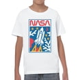thumbnail image 2 of Officially Licensed NASA Space Shuttle Launch Art Youth's T-shirt, 2 of 3