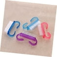 thumbnail image 2 of 5pc Supplies Nail Brushes Men Scrubbers Foot Grip Handle Cleaning Nails Brush Hand Kit Accessories Nailsramdom Scrub Cleaner Mini Manicurists Art Color Stiff Fingernails Design, 2 of 5
