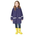 thumbnail image 2 of lnmuld Raincoats for Kids Stylish Kids Rain Jacket with Hood Long Sleeve Windproof Raincoat for Girls and Boys Outdoor Play Size:6-7 Years, 2 of 4
