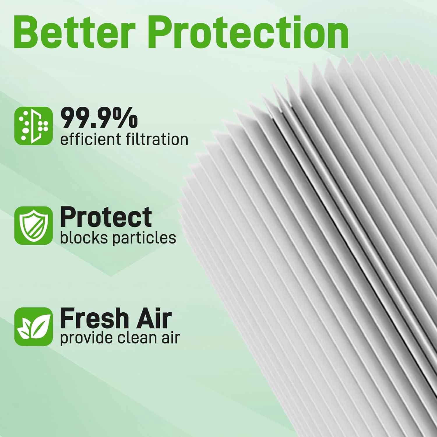 593260 Air Filter & 594106 Cover Replacement Parts Compatible With 650EXI 675EXI 625E Lawn Mower 104M05 103M02 09P702 093J02 Engines