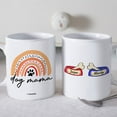 thumbnail image 2 of Personalized Mugs For Best Dog Mom Ever Mother's Day Birthday Thanksgiving Christmas Presents for Pet Dogs Lovers Fur Mama from Daughter Son 11 Oz 15 Oz Ceramic Coffee Mug (2 Bowls), 2 of 7