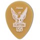 Clayton UST72 Ultem Tortue Petite Larme Guitare Pics- 0,72 mm - 48 Pièces – image 2 sur 3