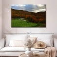 thumbnail image 2 of Elephant Stock Autumn Golf Course Wall Art - Horizontal Canvas Wall Art - Living Room Wall Decor - Sports Canvas - Blue And Orange Decor - 48" x 32", 2 of 8