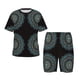 thumbnail image 1 of Balery Mandala Conjunto de Pijama Infantil de Manga Corta con Estampado – Ropa de Dormir de Algodón Suave-X-Large, 1 of 6