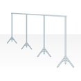 thumbnail image 3 of Room/Dividers/Now Large Freestanding Adjustable Room Divider Stand - 25ft to 37ft 6in Wide | Curtain Divider for Room Separation | Portable, No Drill, 3 of 9