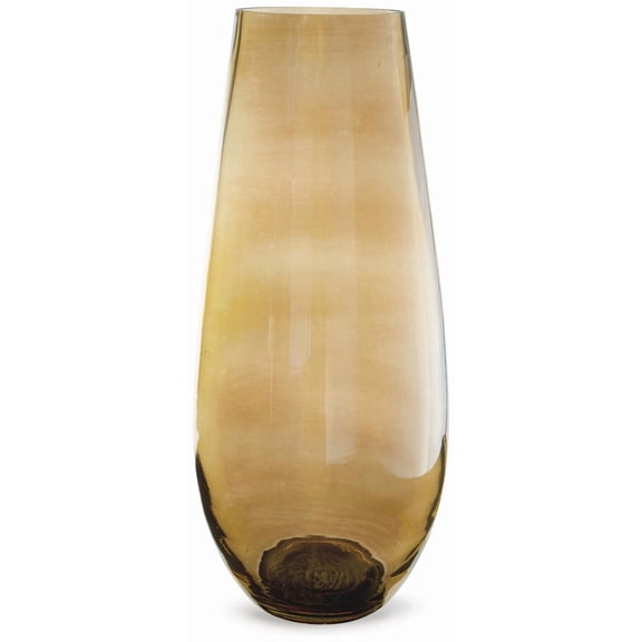 Signature Design by Ashley Rhettman 18" Glass Vase, Amber