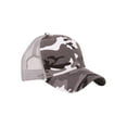 thumbnail image 2 of Low Profile Outdoor Camuflage Adjustable Hat - Grey Camo, 2 of 5