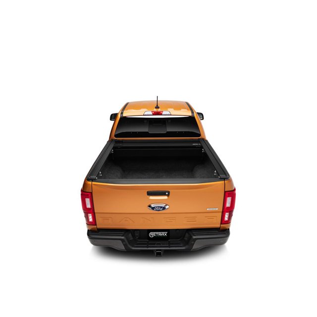 Retrax Couvercle de Tonneau T-80338 RetraxPRO XR; Rétractable Manuel; Profil Bas; Noir Mat; Aluminium; Verrouillable par Clé