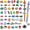 Ocean Animals, variant on 50PCS Pencil Toppers Highland Cow Theme Different Pencil Charms Decoration Highland Cattle Pen Charms PVC Pen Toppers DIY Cute Dairy Cow Pencil Clips Accessories for Classroom Students Gifts Awards.