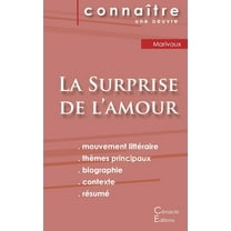 Fiche de lecture La Surprise de l'amour de Marivaux (Analyse littéraire de référence et résumé complet) (Paperback)