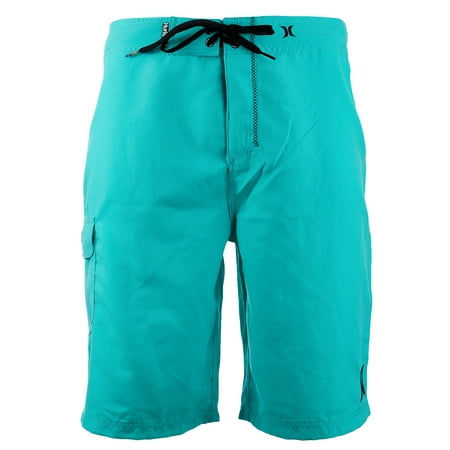 Mens 22 Inch Shorts Charcoal - Hurley One and Only 22 Inch Swimwear Fashion Board Short - Mens