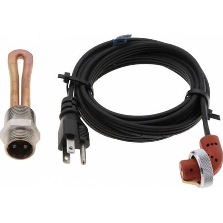 - 3500032 ZeroStart Cummins ISC, QSC, ISL Engine Block Heater 1000W 120V