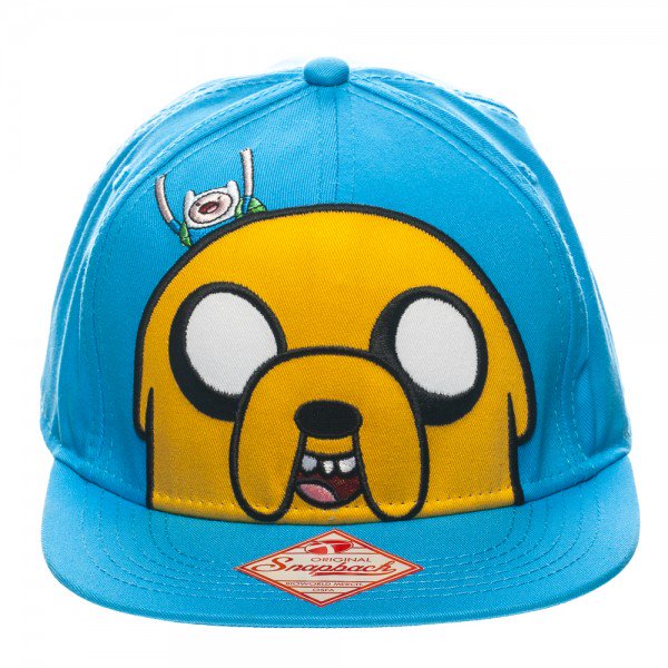 Baseball Cap Adventure Time New Jake Blue Snapback Hat Licensed