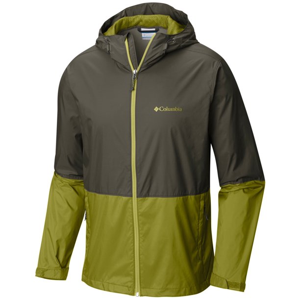 Chaqueta Columbia Roan Mountain Colorblocked para Hombre Verde X-Large