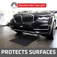 thumbnail image 2 of Drymate Oil Spill Mat (29" x 36"), Premium Absorbent Oil Pad, Reusable, Washable, Durable, Waterproof Backing Contains Liquids, Protects Garage Floor Surface, 2 of 6