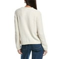 thumbnail image 2 of Bella Dahl womens  Crew Neck Sweater, xs, White, 2 of 3