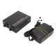 thumbnail image 1 of Transceptor de fibra Plug and Play Convertidor de medios de fibra SFP a RJ45 de hasta 120 km con indicadores LED Enchufe de Reino Unido de 100 a 240 V, 1 of 5