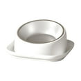 thumbnail image 2 of Stgfyxgs Raised Stainless Steel Pet Bowl Pets Water Bowl Pet Feeder Waterer Cat Bowl Elevated Cat Dog Bowl for Small Dog Pets Supplies White, 2 of 9