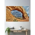 thumbnail image 2 of Wilson Arch - Southeastern Utah Poster Wall Art, Modern Wall Decor For Living Room Bedroom, 12x18 UNFRAMED, 2 of 3
