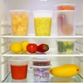 thumbnail image 4 of TashiBox Food Storage Lids Microwavable, Soup Container, 32 Ounce, 24 Sets, 4 of 7