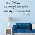 thumbnail image 1 of Khall PVC Bible Verse Wall Decals Christian Quote Walls Art Stickers Religious Decor, Sticker Decor, 1 of 7