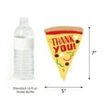 thumbnail image 6 of Big Dot of Happiness Pizza Party Time - Shaped Thank You Cards - Baby Shower or Birthday Party Thank You Note Cards with Envelopes - Set of 12, 6 of 7