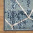 thumbnail image 4 of Superior Vegas Geometric Tile Indoor Area Rug,4' x 6'', Blue, 4 of 6