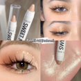 thumbnail image 1 of Lápiz resaltador de brillo, resistente al agua, color blanco mate, plateado, diamante, gusano de seda, sombra de ojos, maquillaje Facial, 1 of 4