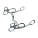 thumbnail image 1 of Bocado para montar a caballo con forma de H, bocado para entrenamiento de masticación, aparejo para caballos, bocado para caballos para rendimiento, 1 of 8