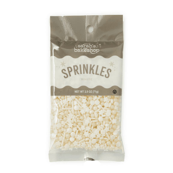 Sarah's Bakeshop Sprinkle Bag White 2.5oz