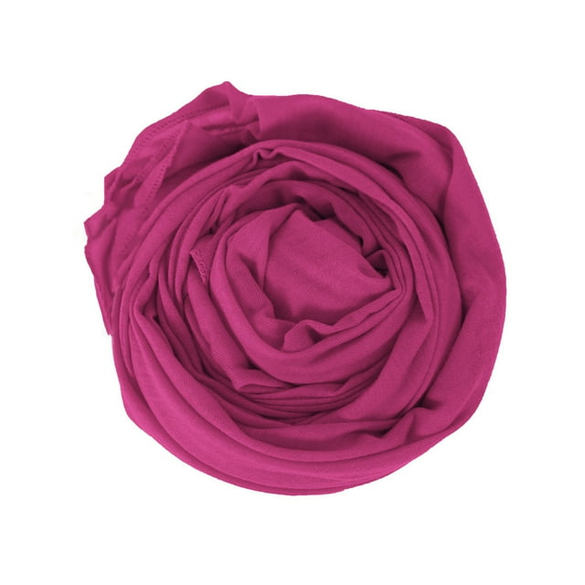 Guardurnaity Bufanda de turbante, paño para el cuello multicolor, banda envolvente para la cabeza, ampliamente aplicable, flexible al tacto, Accesorios de disfraces Rosa roja