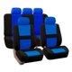 thumbnail image 4 of Cojín protector del vehículo de la cubierta del asiento del coche de 9 piezas Four Seasons, 4 of 8