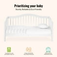 thumbnail image 3 of Dream On Me Austin Toddler Day Bed, White, 3 of 8