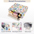 thumbnail image 3 of FORMRS Womens Corduroy Tote Bag Crossbody Shoulder Purse Handbag with Detachable Strap, Colorful Cartoon Octopus Pattern, 3 of 7
