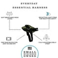 thumbnail image 2 of Essential Dog Harness, No-Pull Pet Vest with 3 Leash Clips, No Choke, Reflective, Adjustable and Padded, for Easy Walking and Training for Small, Medium and Large Dogs (Oceanic Blue, Medium), 2 of 6