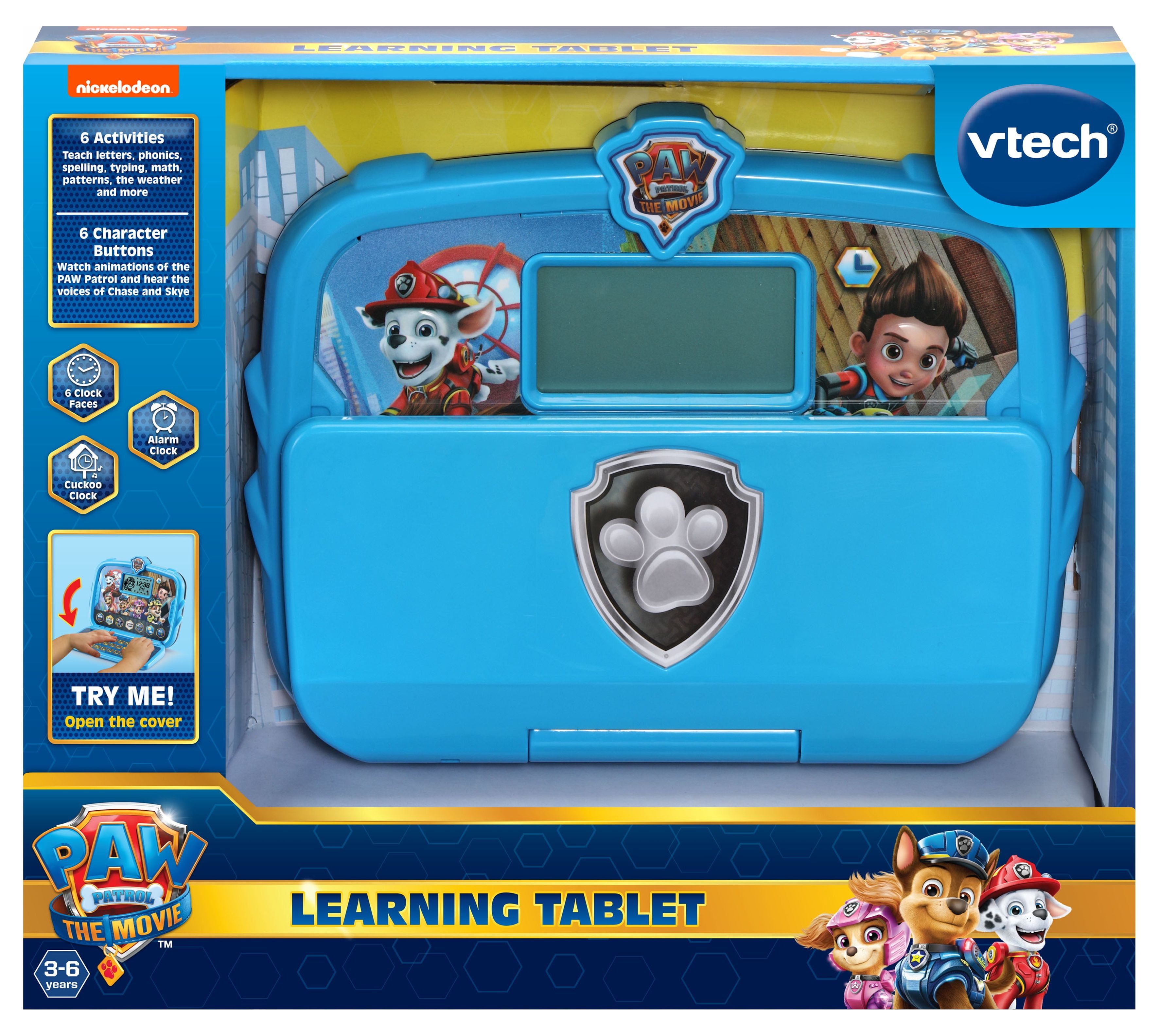 VTech Ordinateur éducatif Patrouille Patrouille, Portable pour les enfants +3  ans, Version ESP : : Jouets