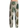 thumbnail image 6 of Mens Pajama Pants Comfy Lounge Pants Sleep Pjs Bottoms Solid Jogger Trousers with Pockets Drawstring, 6 of 8