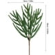 thumbnail image 3 of Decoraciones navideñas, adornos navideños, regalos navideños: Simulación de agujas de pino de Norfolk, agujas de pino navideñas, ramas de pino decorativas de plástico individuales, ramas de pino de pl, 3 of 6