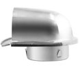 thumbnail image 2 of 2pcs 6Inch 150mm Waterproof Stainless Steel Vent Vent Hood Anti-Corrosion Exhaust Extractor for Wall Air Outlet Cover,A, 2 of 5