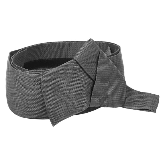 RENACLIPY Elegant Grey Polyester Kimono Belt for Home Use Traditional Japanese Waistband for Various Occasions 3.5 Inches