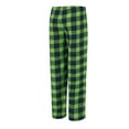 thumbnail image 3 of Women's-Concepts Sport  College Navy/Neon Green Seattle Seahawks Avondale T-Shirt & Pants Flannel PJ Set, 3 of 3