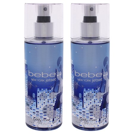 Bebe Newyork Jetset By Bebe For Women 8 4 Oz Body Mist Pack Of 2 From Bebe Accuweather Shop