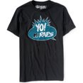 thumbnail image 1 of Aeropostale Hombres Yo! Camiseta gráfica Mtv Raps, negra, pequeña Aeropostale Camiseta gráfica, 1 of 1