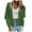 Green, variant on Idoravan Cardigans for Women Trendy Fall Fashion Women's Rounk Neck Long Sleeve Casual Button Blouse Sweater